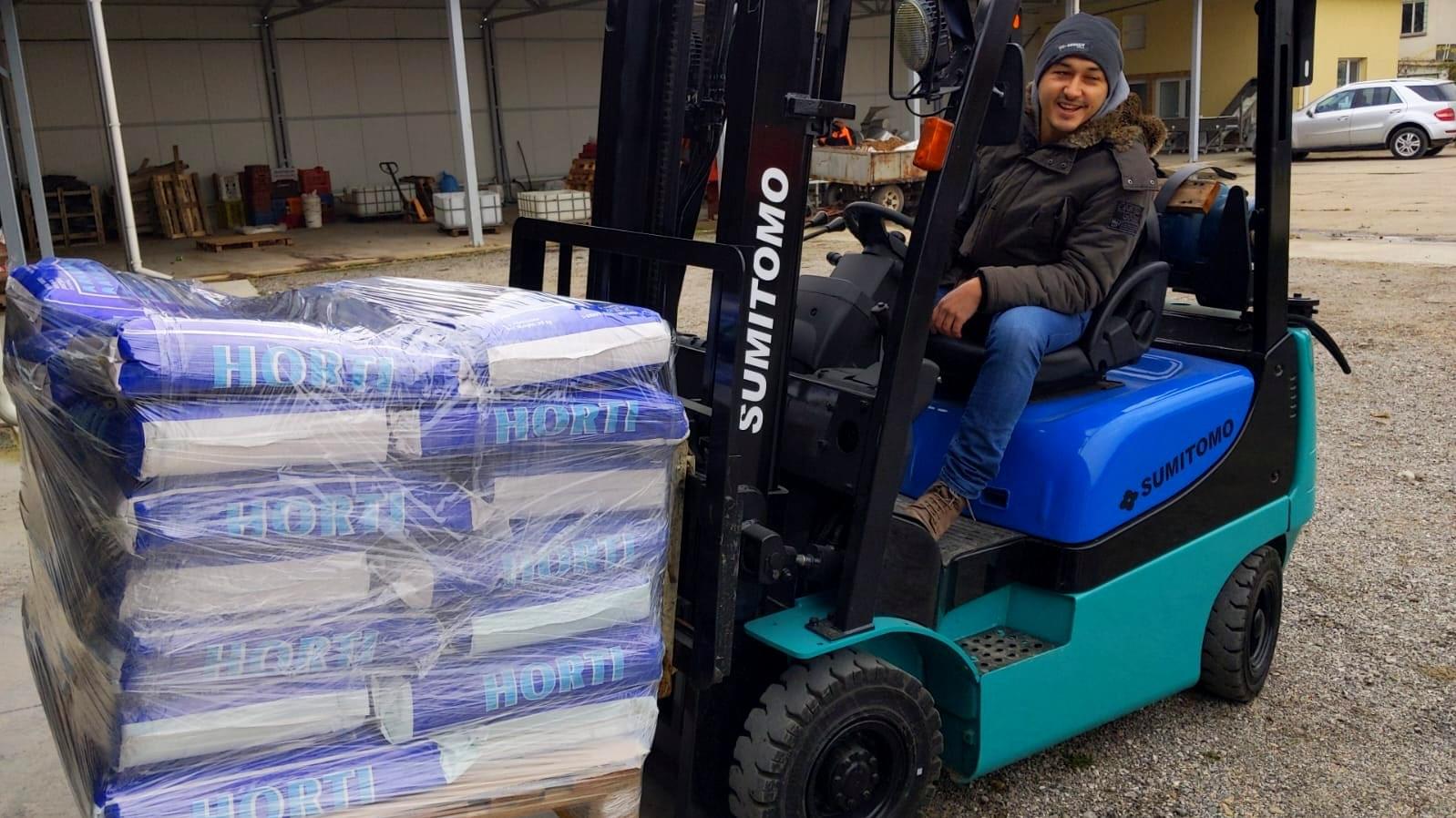 Preparing for the new season in Bulgaria.